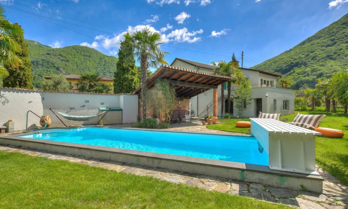 Monteceneri Villa | Alfa Garden Villa With Private Pool, Camignolo, Switzerland
