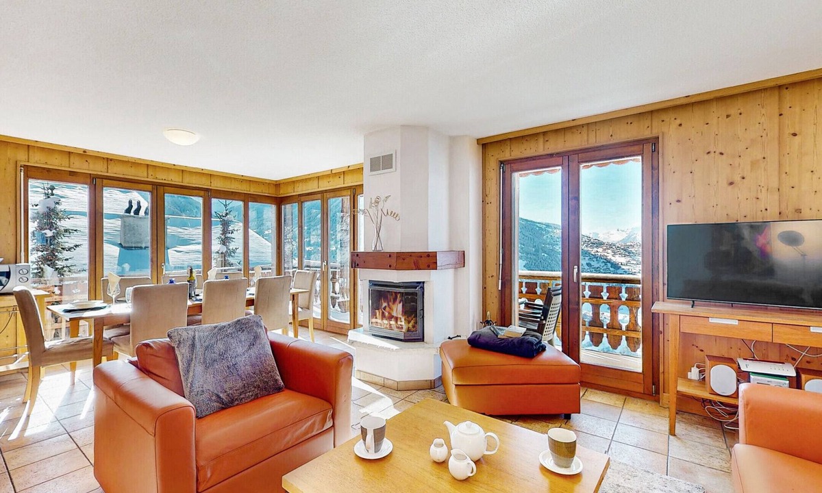 Nendaz Apartment | Balcons du Soleil Y2 211 - QUIET apartment 6 pers