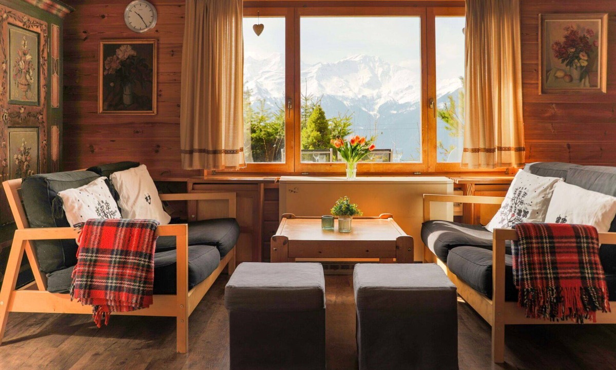 Verbier House | Beautiful private villa for 6 people with WIFI, TV and terrace