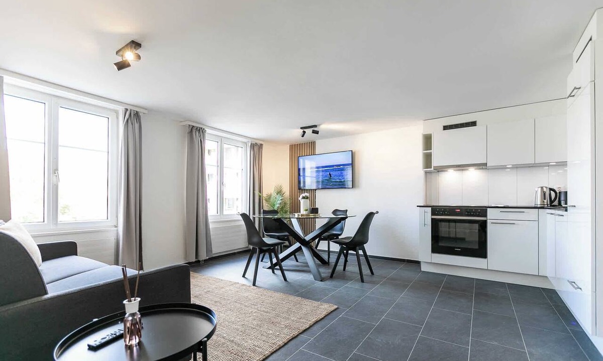 St. Gallen Apartment | book2stay 2-room apartment #2 Rosenberg up to 4 people