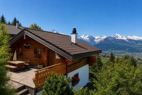 Nendaz Ski Chalet | Chalet le Joyau in Nendaz - Sleeps 6 - Panoramic Views - 4 Vallées