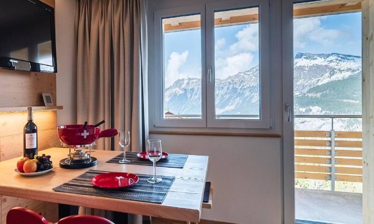 Murren Apartment | Chalet Raufthubel by Interhome