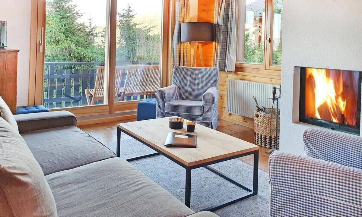Vex Ski Chalet | Chalet, wifi, view mountain, terrace, balcony, fireplace or stove, parking, tv, 150m², Thyon