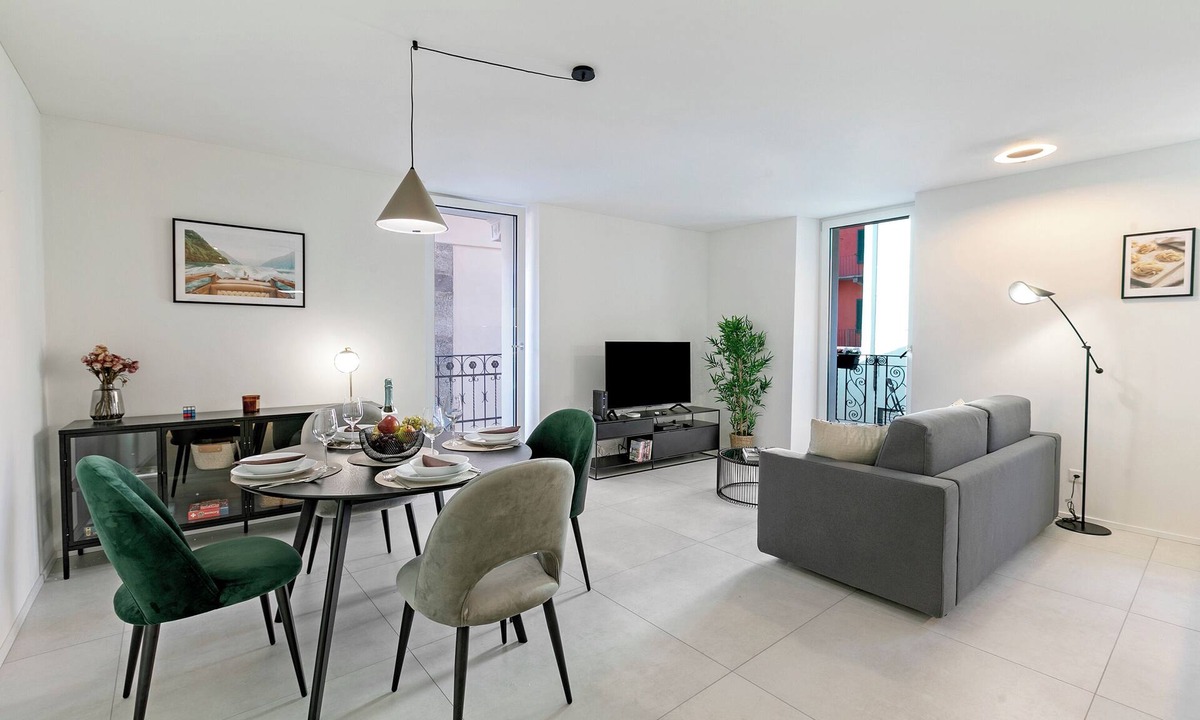 Ascona Apartment | Corte di Ascona 2 with Balcony & A/C for 4, Ascona, Switzerland