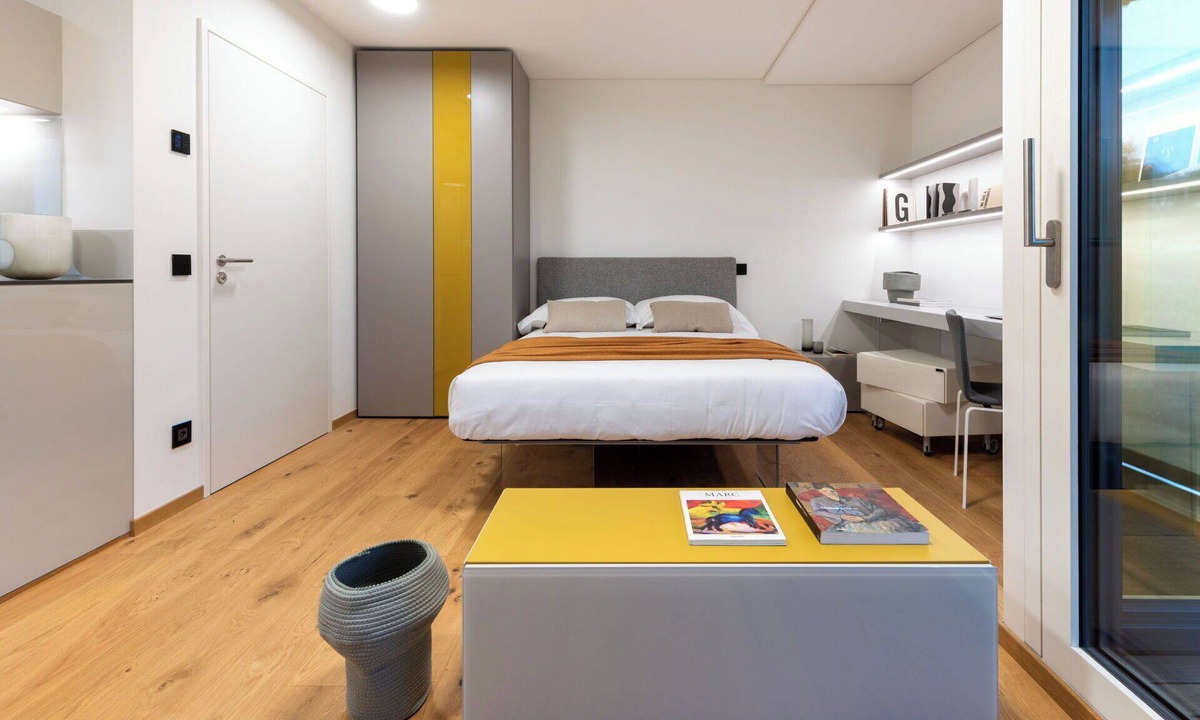 Stabio Apartment | Cosy apartment for 2 guests with A/C, WIFI, TV, balcony and panoramic view