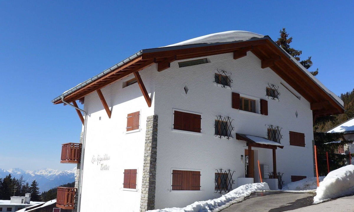 Randogne Apartment | Cosy apartment for 8 guests with WIFI, TV, balcony, pets allowed and panoramic view