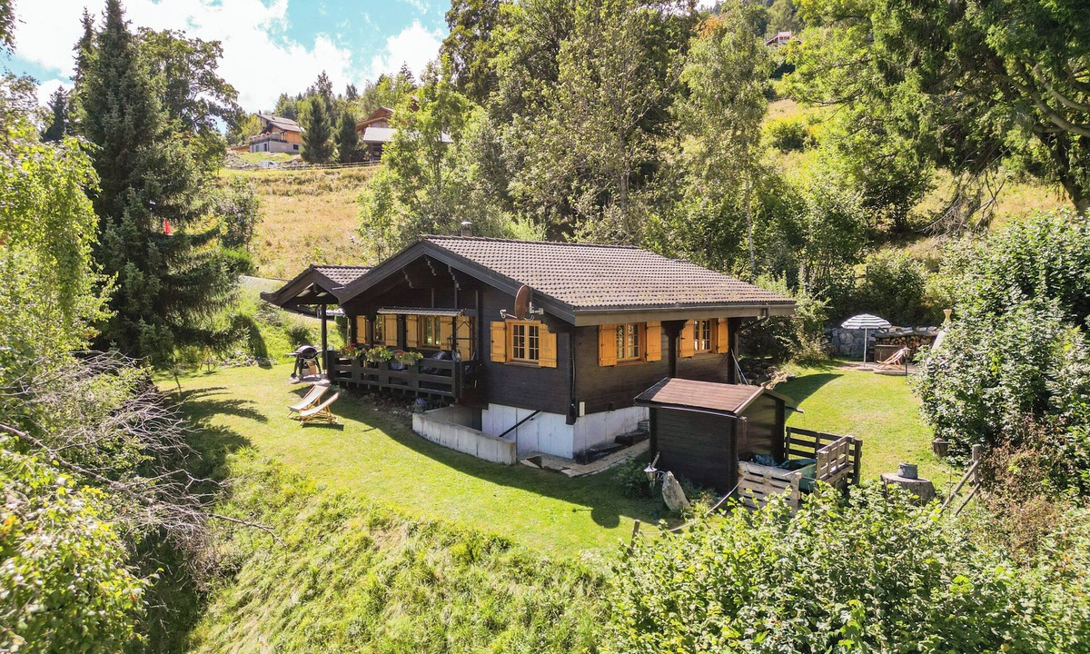 Chamoson Ski Chalet | Cozy mountain chalet with garden, games and panoramic views