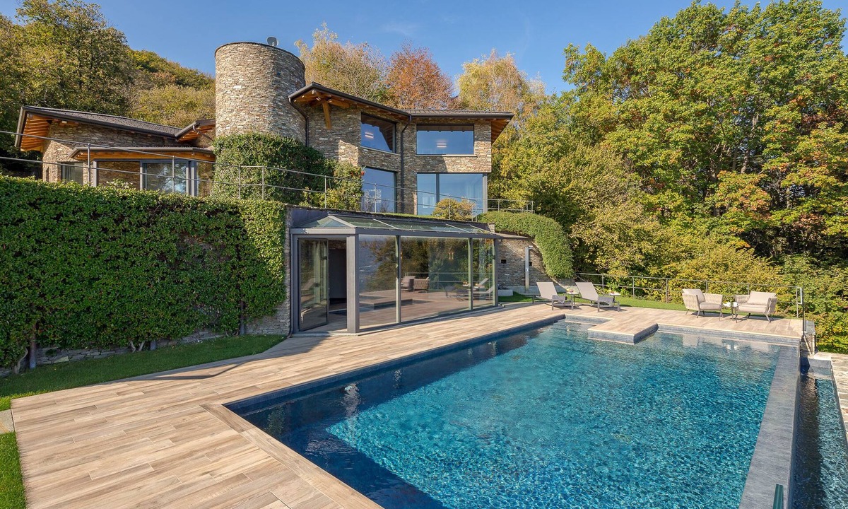 Carciano Villa | Dream villa with pool and spa & stunning lake views above Stresa! - Villa Petra