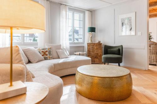 Gunzwil Apartment | Historisches Bijou bei Luzern, nahe Seen und Bergen