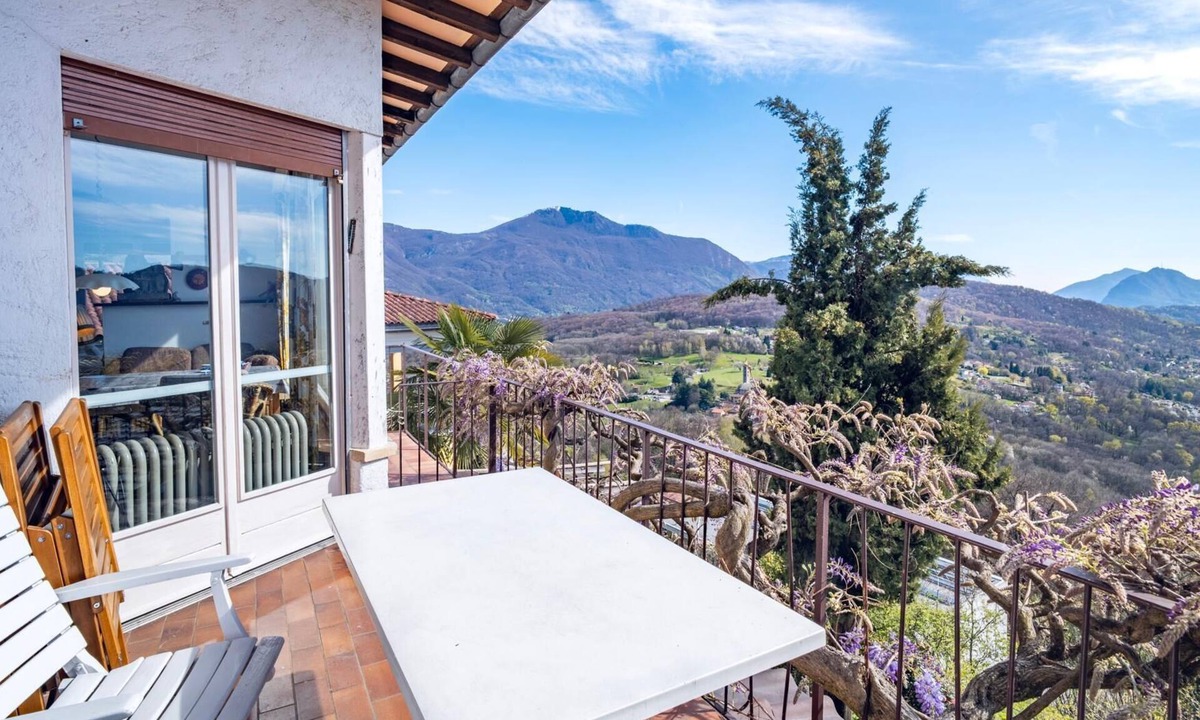 Capriasca Apartment | Lugano Hills View & Parking