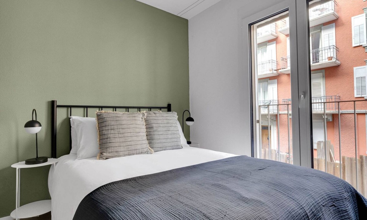 Sihlfeld Apartment | Modern Wiedikon 1 Room w/Storage & W/D, 1 min to Market, by Blueground