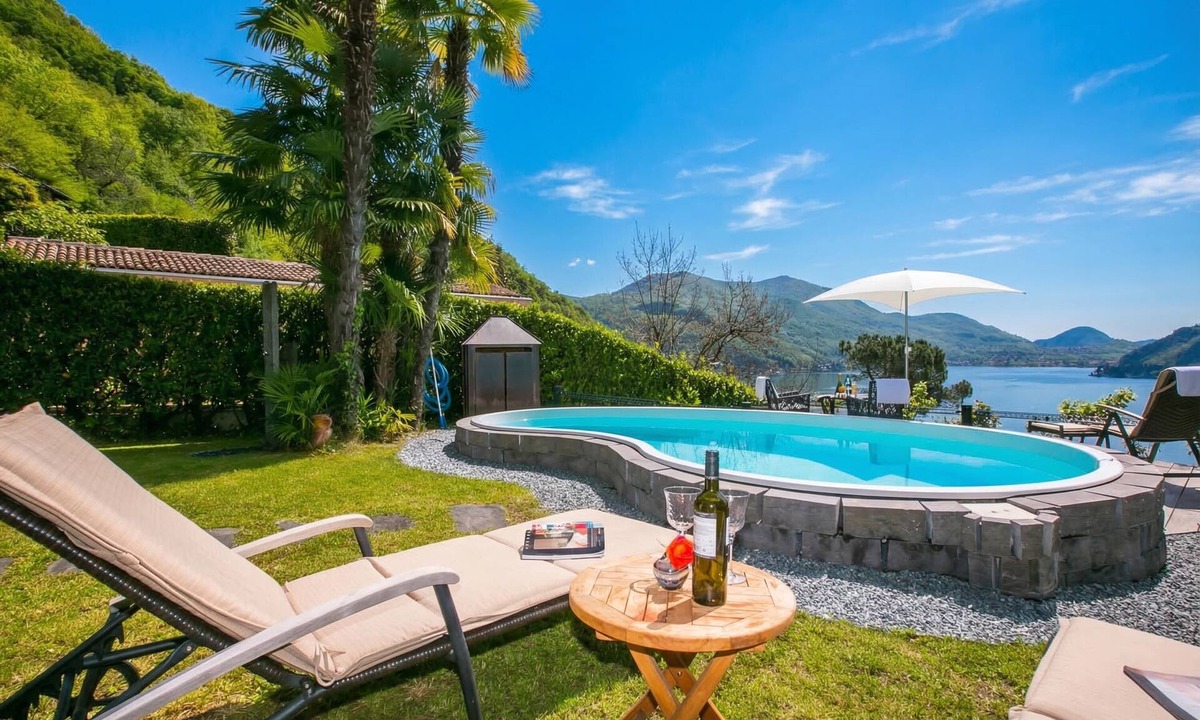 Morcote Villa | Morcote Magic View & Pool, Morcote, Switzerland