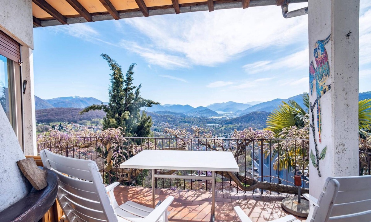 Capriasca Apartment | Panorama Stay near Lugano