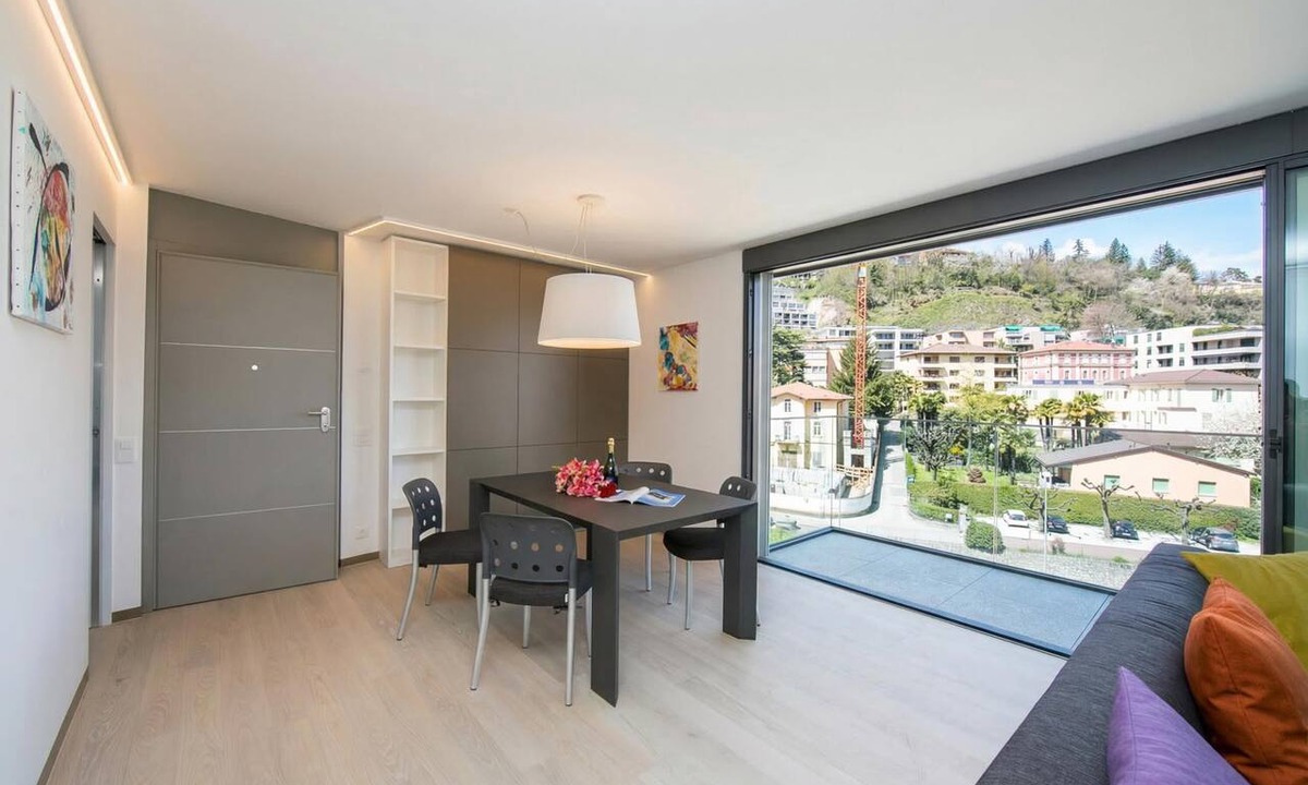 Paradiso Apartment | Urban Apartment Paradiso with Balcony and Parking, Paradiso (Lugano), Switzerland