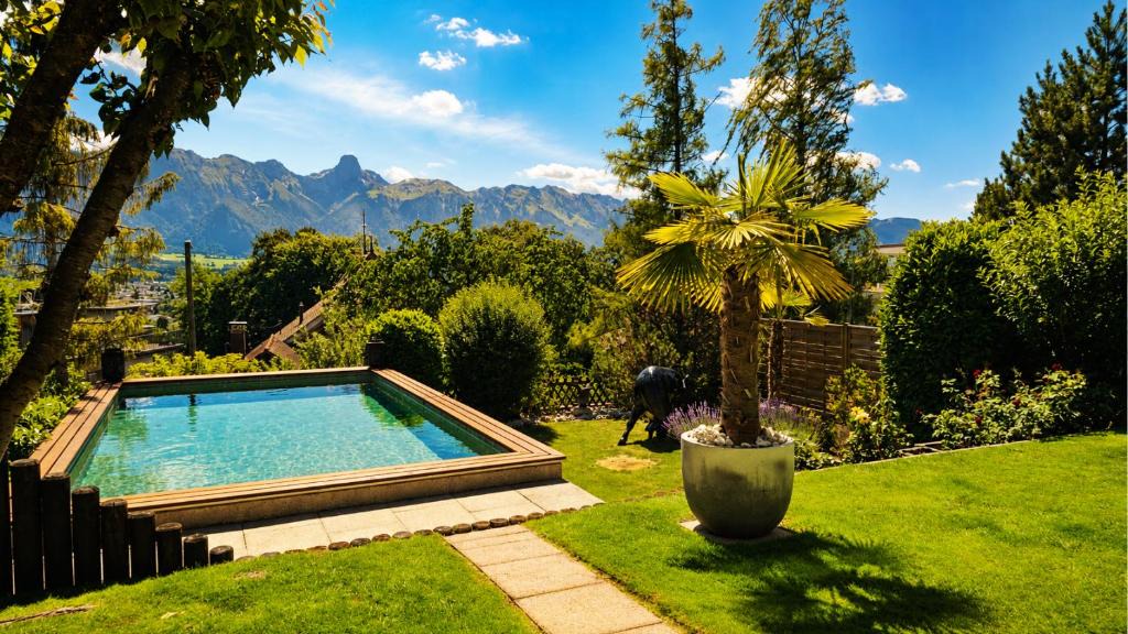 Thun Apartment | Well Zone Oase Thun-Private Pool-Garden-Sauna-Gym