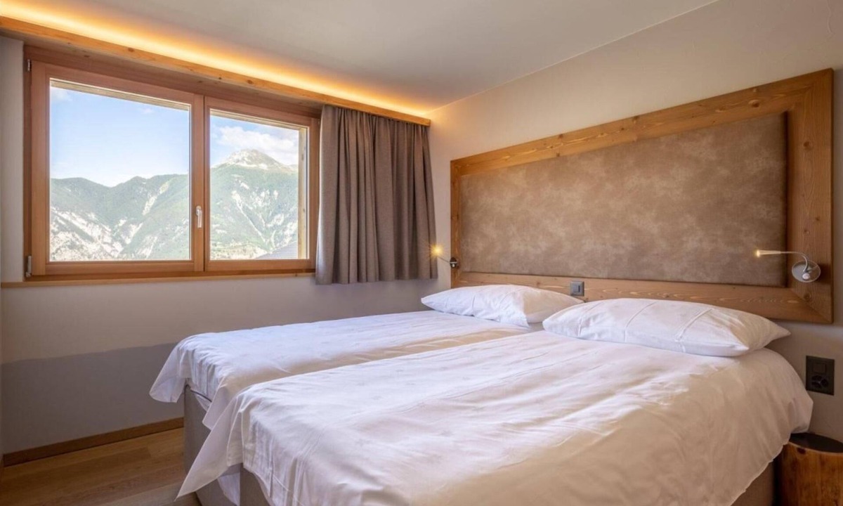 Vercorin Apartment | Wifi, 250m from shops, fitness, sauna, hammam, tv, ski locker, 37m², Vercorin