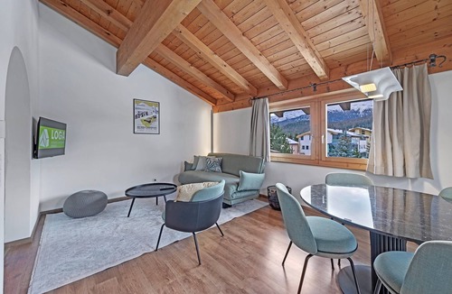 Celerina-Schlarigna Apartment | 2-roomed apartment on the second floor, 51m2.