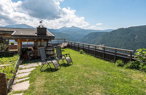 Cornedo All'isarco Apartment | Apartment 'Gamperhof Planet' with Mountain View, Shared Garden and Whirlpool