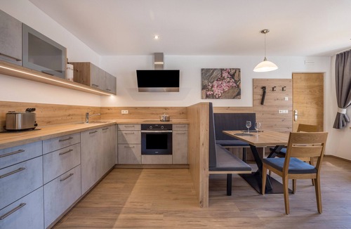 Valles Apartment | Apartment 'Lechnerhof Murmeltier' Near the Ski Area with Mountain View, Wi-Fi & Balcony