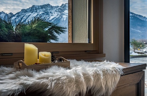 Spormaggiore Apartment | Apartment 'Stella Alpina' with Mountain View, Wi-Fi and Air Conditioning