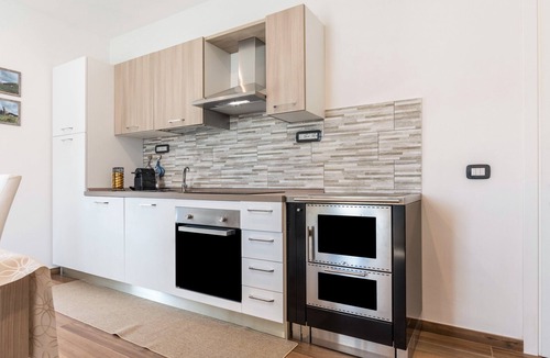 Tuenno Apartment | Apartment "Villa Vacanze Pink Lady" with Mountain View, Private Terrace & Shared Garden