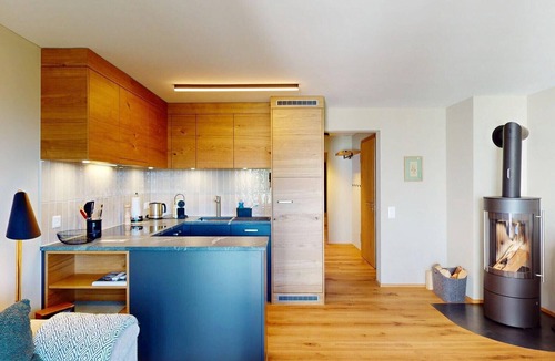 Lenzerheide Apartment | Apartment with Fireplace & Mountain View