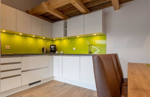 Saas Almagell Apartment | Beautiful apartment for 7 people with WIFI, hot tub, TV and balcony
