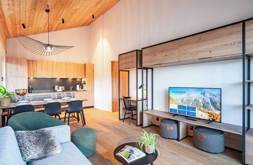 Heremence Apartment | Beautiful apartment for 6 people with WIFI, TV, terrace and pets allowed