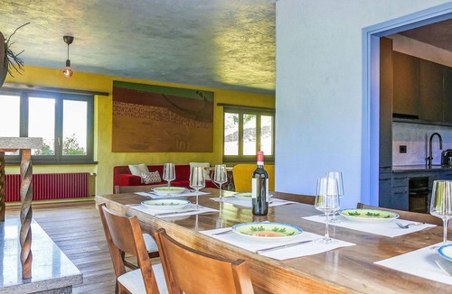 Malvaglia Apartment | Beautiful apartment for 6 people with WIFI, TV, patio, pets allowed and panoramic view