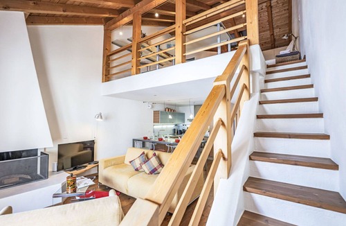 La Punt-Chamues-ch Apartment | Beautiful apartment for 4 people with WIFI, TV, balcony, pets allowed and panoramic view