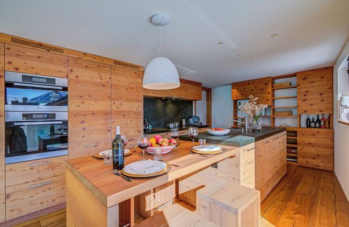 Samedan Villa | Boutique Chalet Moritz for 12 with Sauna, Samedan, Switzerland
