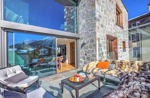 Samedan Villa | Boutique Chalet Moritz for 12 with Sauna, Samedan, Switzerland