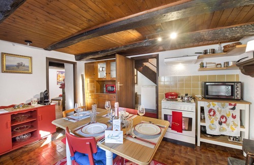 Vogorno Ski Chalet | Casa Carla 2 Stone House with Balcony, Vogorno, Switzerland