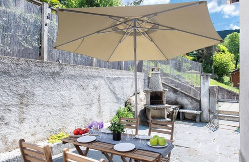 Valcolla Villa | Casa Elvezia in Val Colla | Terrace + BBQ & Fireplace, Piandera (Lugano), Switzerland