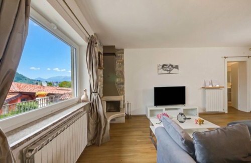 Castello Villa | Casa Francesca Garden & View Lago Maggiore Hillside Villa + Terraces for 8, Castelveccana, Italy