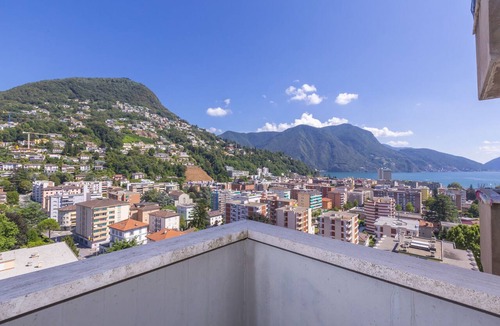 Lugano Apartment | Casa Taddei with Terrace View & Parking, Lugano, Switzerland