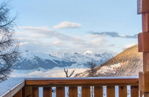 Riddes Ski Chalet | Chalet, 150m from resort center, sauna, terrace, balcony, fireplace or stove, parking, tv