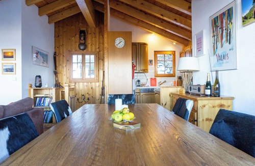 Nendaz Ski Chalet | Chalet close to lift with breathtaking views!