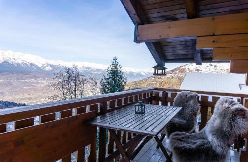 Nendaz Ski Chalet | Chalet le Joyau in Nendaz - Sleeps 6 - Panoramic Views - 4 Vallées