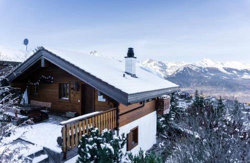 Nendaz Ski Chalet | Chalet le Joyau in Nendaz - Sleeps 6 - Panoramic Views - 4 Vallées
