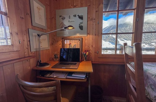 Liddes House | Chalet Le Moulin - Cozy, view of the Alps, fireplace & large terrace