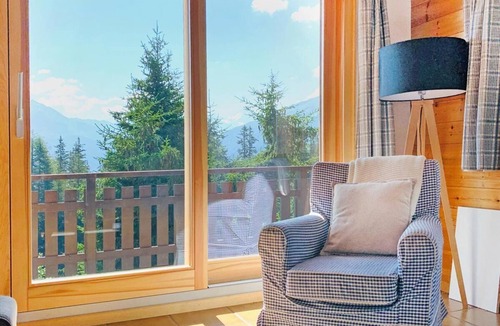 Vex Ski Chalet | Chalet, wifi, view mountain, terrace, balcony, fireplace or stove, parking, tv, 150m², Thyon