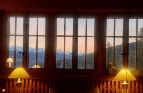 Agettes Ski Chalet | Chalet with mountain view. Family-friendly. Summer&Winter. 6' from 4Vallées.