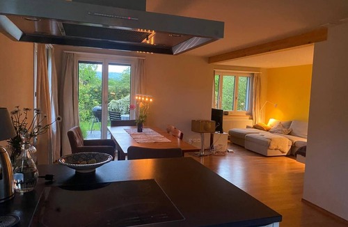 Meilen District House | Charming Family House in Herrliberg with Garden Views