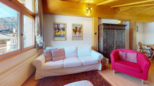 Celerina-Schlarigna Apartment | Chesa Susi - Elegant Attic in the Engadine