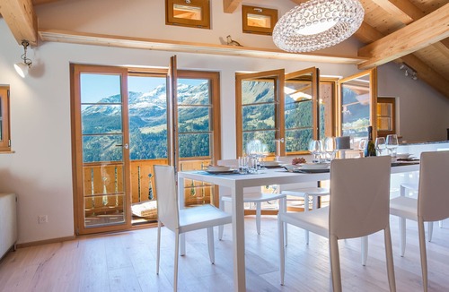 Wengen Apartment | Chic and Snazzy Penthouse in Panoramapark Soleil Doldenhorn