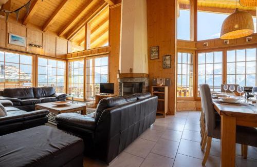 Veysonnaz Ski Chalet | Christoph STANDING & CALM chalet 10 pers by Alpvision Résidences
