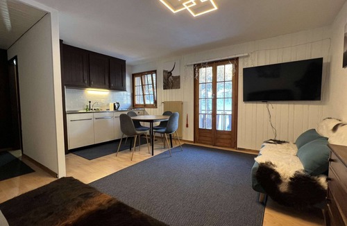 Vex Apartment | cosy 26 sqm studio is located in the Swiss Alps ski resort of Les Collons