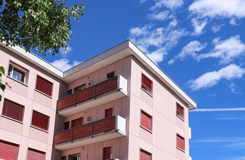 Sankt Moritz-Bad Apartment | Cosy apartment for 4 people with WIFI, TV, balcony, pets allowed and panoramic view