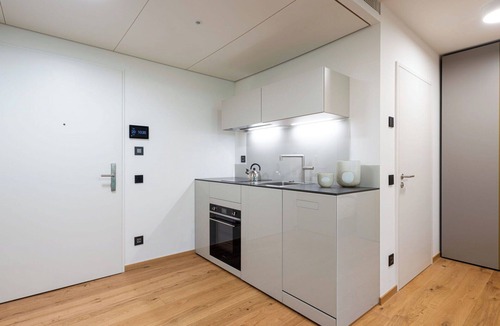 Stabio Apartment | Cosy apartment for 2 guests with A/C, WIFI, TV, balcony and panoramic view